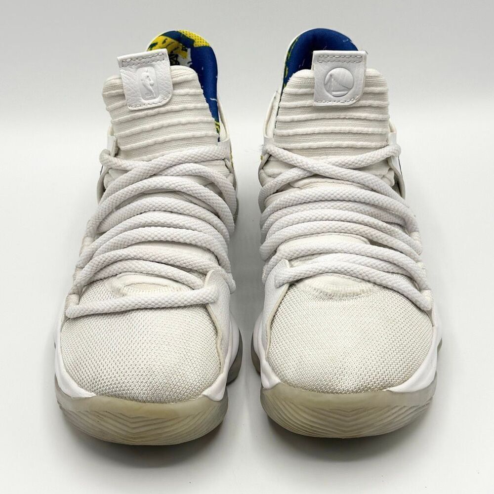 Nike Zoom KD 10 Limited EP NBA Golden State Warriors AJ7781-101 - Big Kids US 3. - Picture 2 of 13